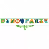 Narozeninové nápisy - Happy Dino 2 ks