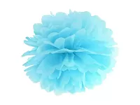 Pom pom světle modrý - 25 cm
