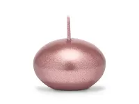 Svíčka plovoucí rose gold 4 cm