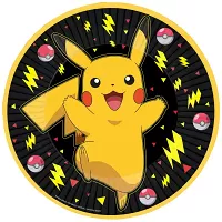 Papírové talíře Pokemon - Pikachu 23 cm