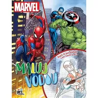 Maluj vodou - omalovánky Marvel