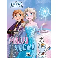 Maluj vodou - omalovánky Ledové království