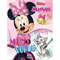 Maluj vodou - omalovánky Minnie