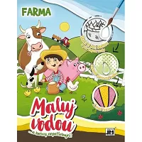 Maluj vodou - omalovánky Farma