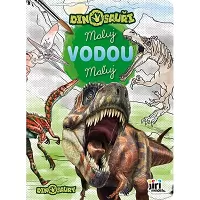 Maluj vodou - omalovánky malé Dinosauři