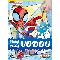 Maluj vodou - omalovánky malé Spidey