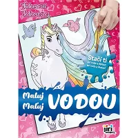 Maluj vodou - omalovánky malé Jednorožci