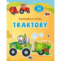 Samolepková knížka Traktory
