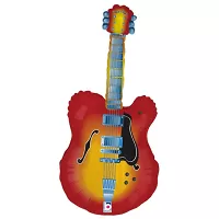 Foliový balonek Kytara 109 cm
