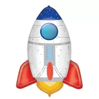 Fóliový balonek Raketa 70 cm