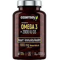 ESSENSEY Omega 3 + D3 - 90 kapslí