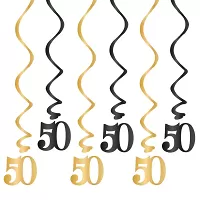 Závěsné narozeninové spirály 50. narozeniny