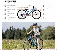 Juniorské ultralehké kolo BOW 24"