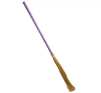 Čarodějnické koště - fialové 100 cm