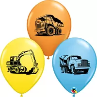 Latexové balonky Staveniště 25 ks