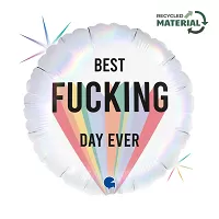 Foliový balonek Best F-cking day Ever 45 cm