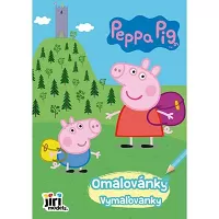 Omalovánky Prasátko Pepina A5