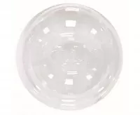 Dekorační bublina průhledná 65 až 80 cm