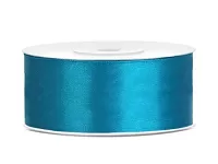 Saténová stuha tyrkysová 25 mm x 25 m