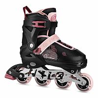 Kolečkové brusle NILS Extreme NA13808 růžové