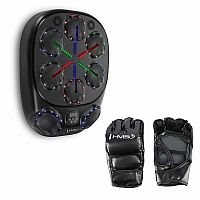 Elektronický boxerský terč HMS TB10 s LED, Bluetooth a rukavicemi (Music Boxing Machine)