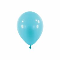Dekorační balonky Caribbean modré 13 cm - 100 ks - D08