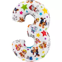 Foliová číslice 3 - Tlapková patrola 66cm