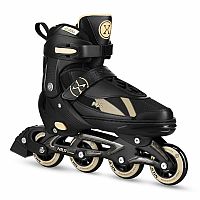 Celoroční brusle NILS Extreme NH382 Enzo 2v1 béžové