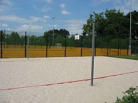 Beach volejbalové sloupky (ZN), prům.102 mm + pouzdra a víčka