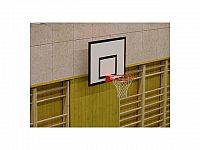 Basketbalová deska 110 x 70 cm, překližka, interiér, cvičná