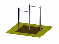 Dvojitá hrazda - přítahy WK06, Workoutový prvek