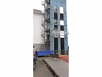 Žíněnka 200x200x80 cm pod hasičské cvičné stěny