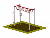 Ručkovací sestava V2 - WK15, Workoutový prvek