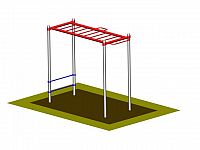 Ručkovací sestava V3 - WK15, Workoutový prvek