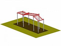 Ručkovací sestava V4 - WK15, Workoutový prvek