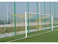 Síť fotbalová speciální pro branku inv. č. 24265, rozm. 7,5x2,5 m, hl. 2 m