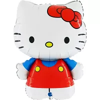 Foliový balonek Hello Kitty červená 64 cm