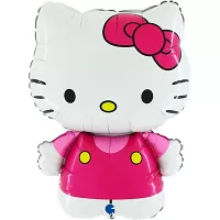 Foliový balonek Hello Kitty růžová 64 cm