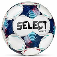 Fotbalový míč Select FB Brillant Replica bílo modrá - velikost 3