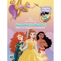 Aktivity se třpytivými samolepkami Disney Princezny