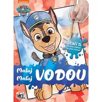 Maluj vodou - omalovánky malé Tlapková patrola