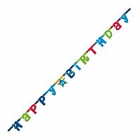 Party nápis boy Happy Birthday 180 cm