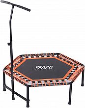 Trampolína SEDCO fitness s madlem HEXAGON 122 cm