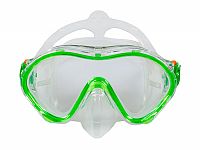 Šnorchlovací set 2 v 1, DĚTSKÝ, ZELENÝ, obsahuje masku a šnorchl