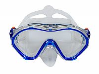 Šnorchlovací set 2 v 1, DĚTSKÝ, MODRÝ, obsahuje masku a šnorchl