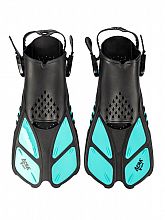 Šnorchlovací set 3 v 1, TYRKYSOVÝ, L/XL, ploutve 42-47, maska, šnorchl