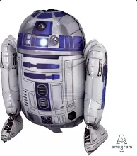 Fóliový balónek R2D2 STAR WARS 38 x 45 cm