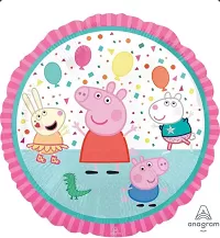 Fóliový balonek Prasátko Pepina oslava 45cm