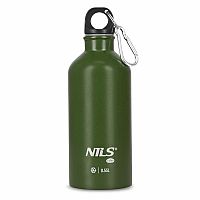 Nerezová turistická láhev NILS Camp NC3801 zelená 500 ml