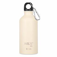 Nerezová turistická láhev NILS Camp NC3801 béžová 500 ml